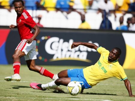 Sundowns Coach staunchly Supports Modiba Amidst Recent Setback