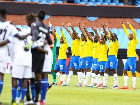 Sundowns Unveil Starting Lineup for Crucial Clash Against Al Ahly